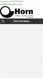 Mobile Screenshot of hornfurniture.co.uk